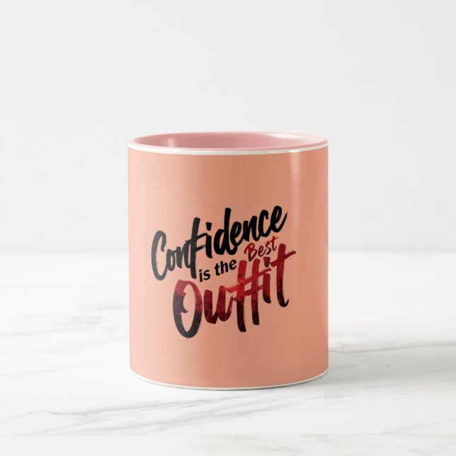 La confiance est la meilleure tenue" Mug Inspirati (Centre)