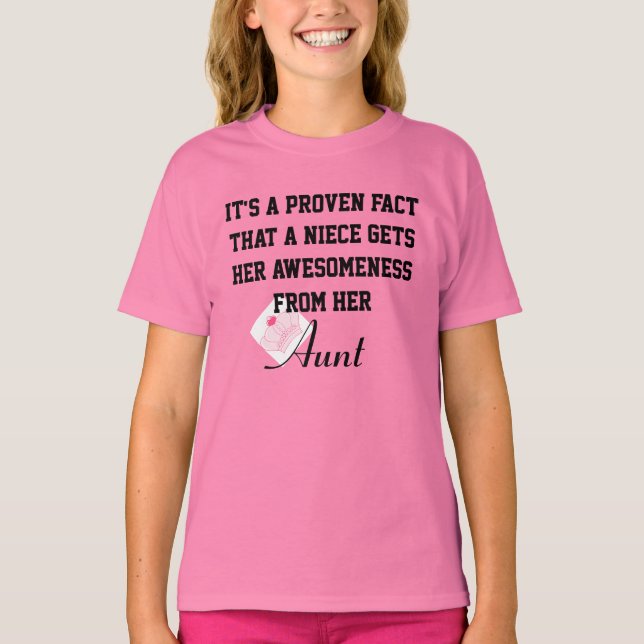 La conscience vient de la tante T-Shirt (Devant)