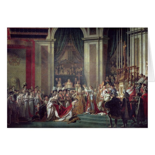 La consécration et le Josephine du napoléon (Devant horizontal)