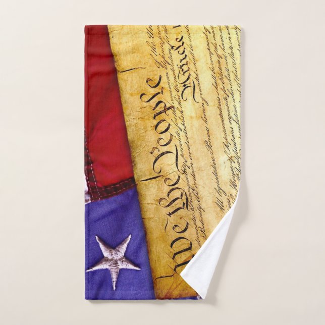 La Constitution américaine (Serviette à main)