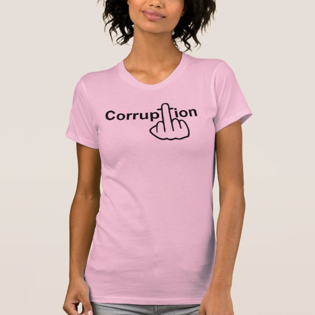 La corruption des T-shirts craint (Devant)