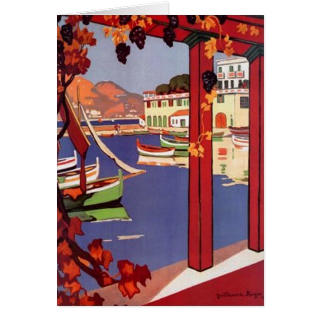 La Côte d'Azur vintage, France - (Devant)