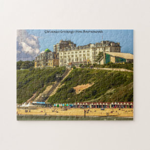 La côte de Bournemouth. puzzle