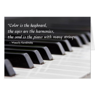 La couleur est le clavier