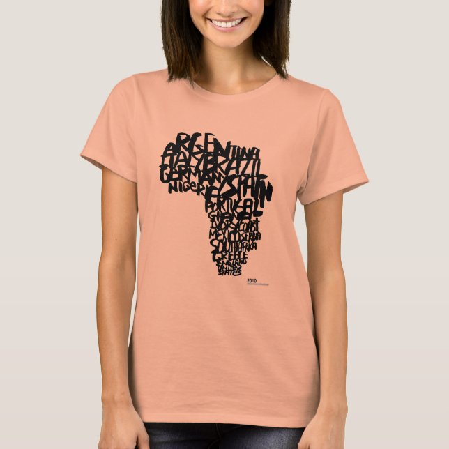 LA COUPE DU MONDE LE FARNIENTE DES FEMMES TSHIRT (Devant)