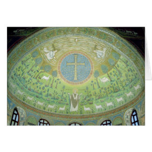 La coupole avec une mosaïque dépeignant