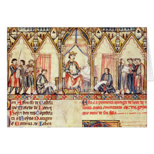 La cour d'Alfonso X 'le Wise