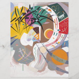 La courbe dominante de Kandinsky Abstraite