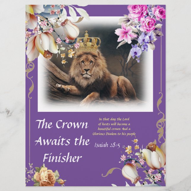 La Couronne attend le Finisseur fixe (Devant)