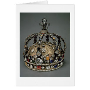 La couronne de Louis XV, 1722 (argent doré, replac