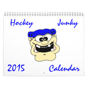 La coutume a imprimé le calendrier 2015 d'hockey