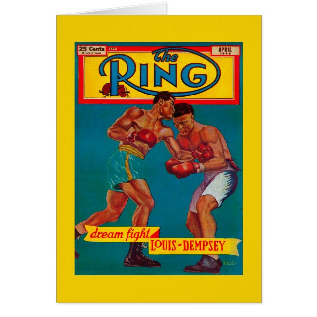 La couverture du magazine Ring (Devant)
