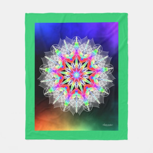 La couverture en polaire éveillante (Devant)