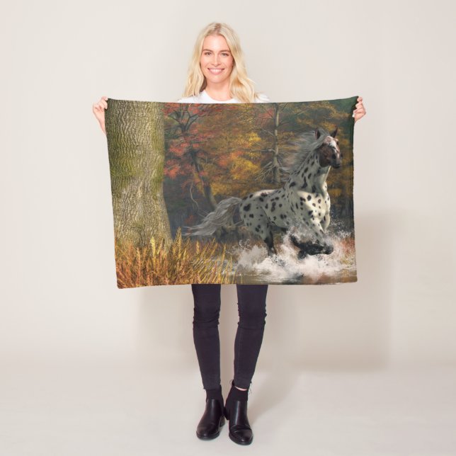 La couverture sauvage d'Appaloosa (En situation)