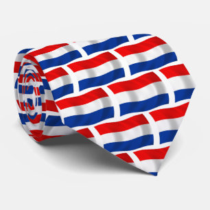 La cravate au drapeau des Pays-Bas