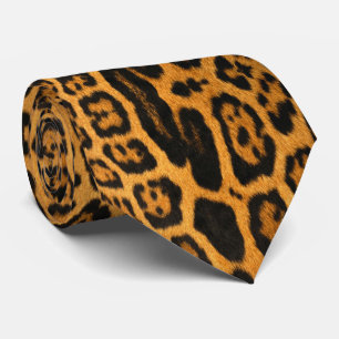 La cravate des hommes de peau d'Ocelot de Faux