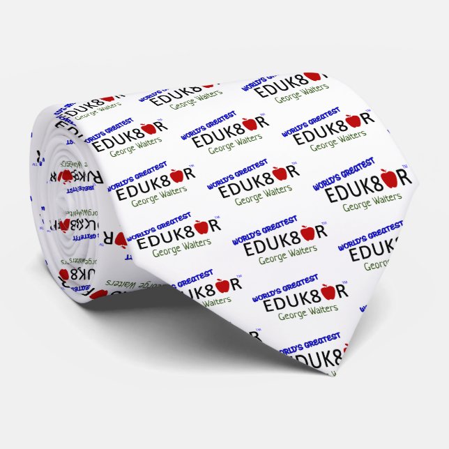 La cravate du meilleur éducateur du monde (Roulé)