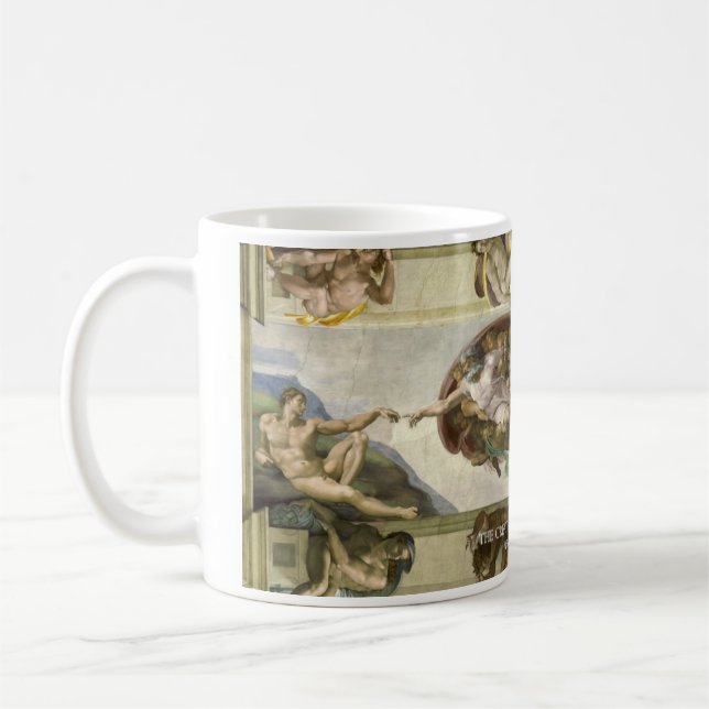 La création de la tasse historique d'Adam (Gauche)