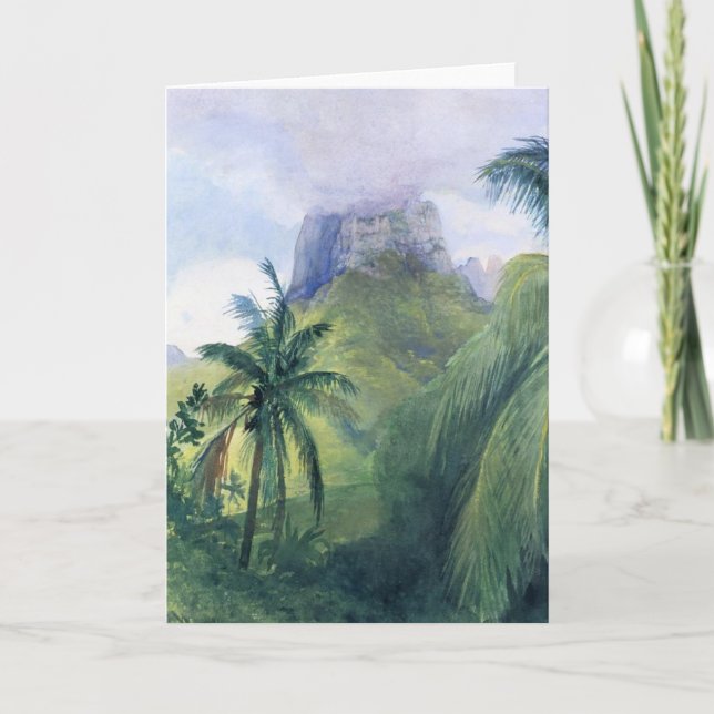 "La crête de la carte de Mauna Roa" - John LaFarge (Devant)