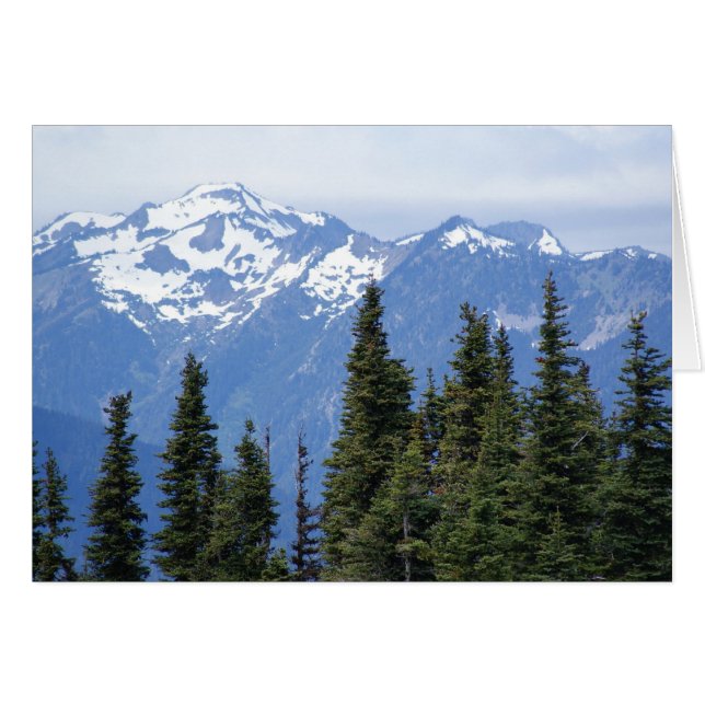 La crête des ouragans dans le parc national olympi (Devant Horizontal)