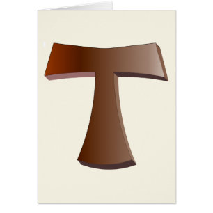 La croix et la prière franciscaines dans l'acajou