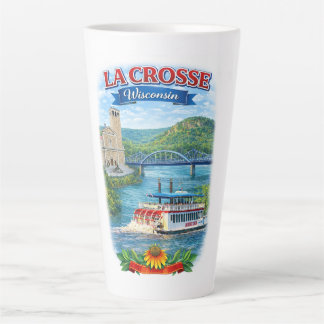 La Crosse, tasse de latte Scenic Wisconsin