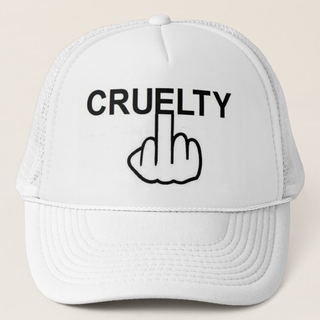 La Cruauté casquette Est Cruelle (Devant)