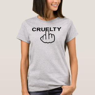 La Cruauté Des T-shirts Est Cruelle