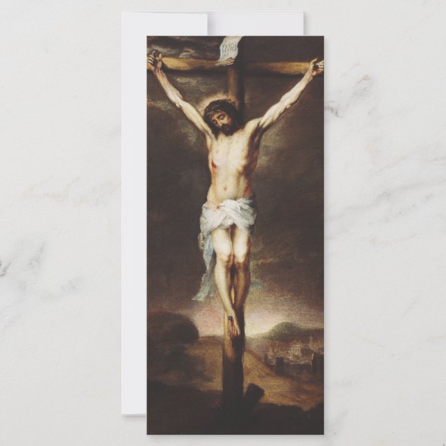 La Crucifixion par Bartolome Esteban Murillo (Devant)
