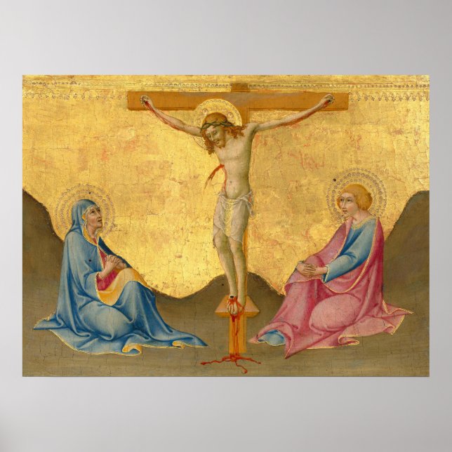 La Crucifixion - Poster des Beaux-Arts Sano di Pie (Devant)