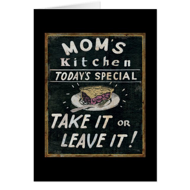 La cuisine de la maman (Devant)