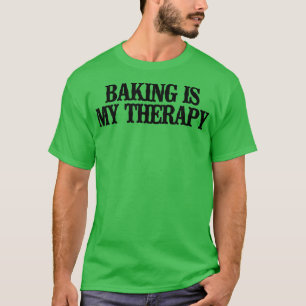 La Cuisine Drôle Minimale Est Mon T-shirt Thérapeu