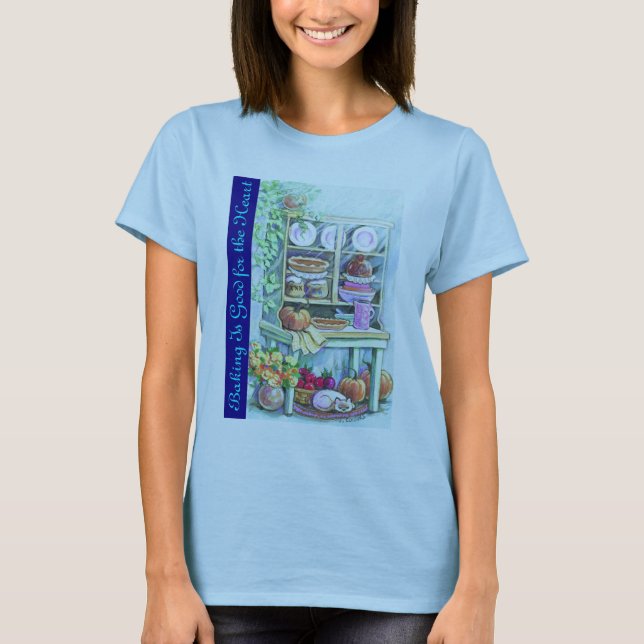 La cuisson est bonne pour le T-shirt de coeur (Devant)