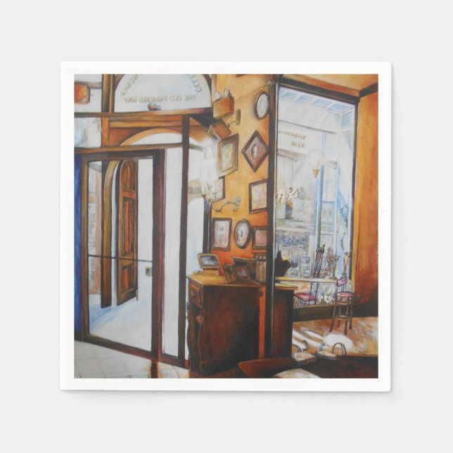 La curiosité est l'outil des serviettes en papier  (Devant)