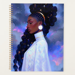 La Dame Cosmique Art Imaginaire Africain Américain