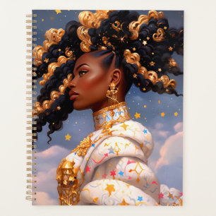 La Dame Cosmique Art Imaginaire Africain Américain