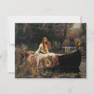 La Dame de Shalott 1888 John William Waterhouse
