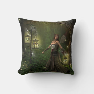 La Dame des Lanternes Coussin