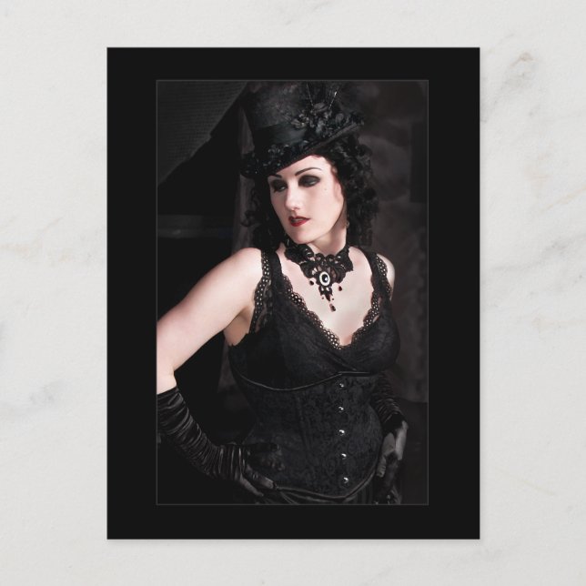 La Dame Noire - Carte postale (Devant)