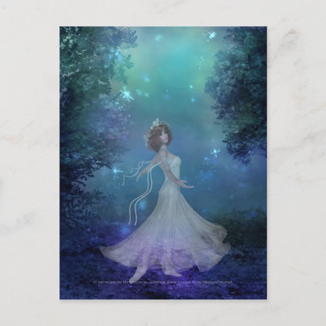 La danse dans les bois Carte postale 2 (Devant)