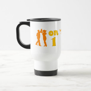 La danse de Salsa sur une silhouette la tasse en