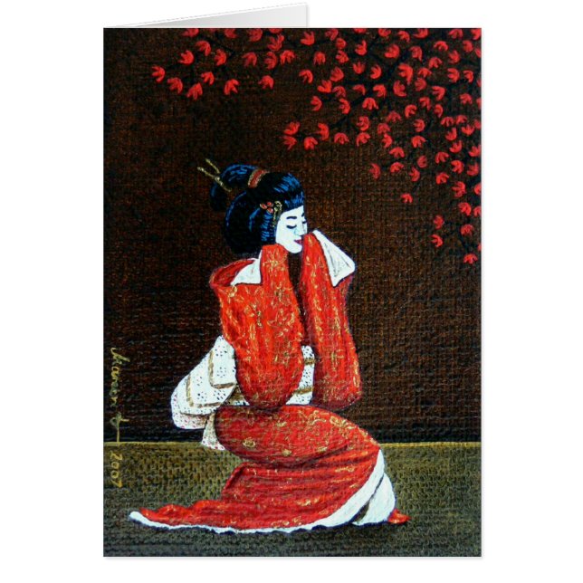 La "danse du geisha " (Devant)