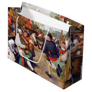 La Danse Paysanne, Pieter Bruegel Grand Sac Cadeau