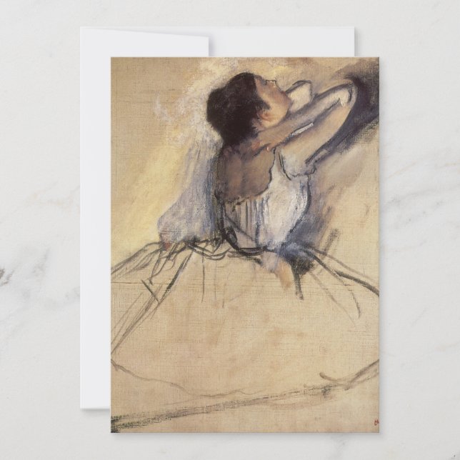 La danseuse d'Edgar Degas, Ballerina Art Vintage (Devant)