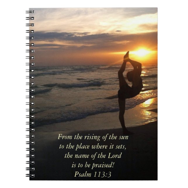 La danseuse Silhouette sur la plage au Carnet du c (Devant)
