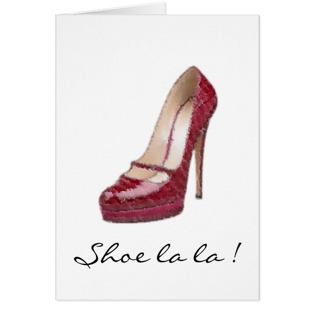 La de La de chaussure ! (Devant)