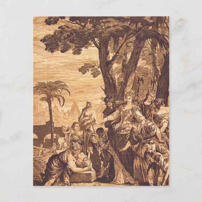 La découverte de Moïse du Livre de l'Exode (Devant)