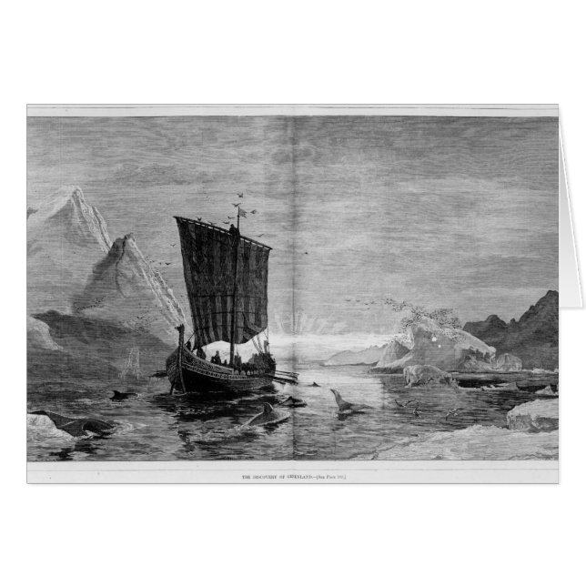 La découverte du Groenland (Devant horizontal)