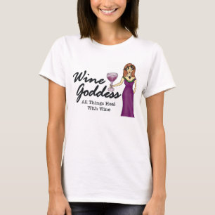 La déesse de vin "toutes les choses T-shirt