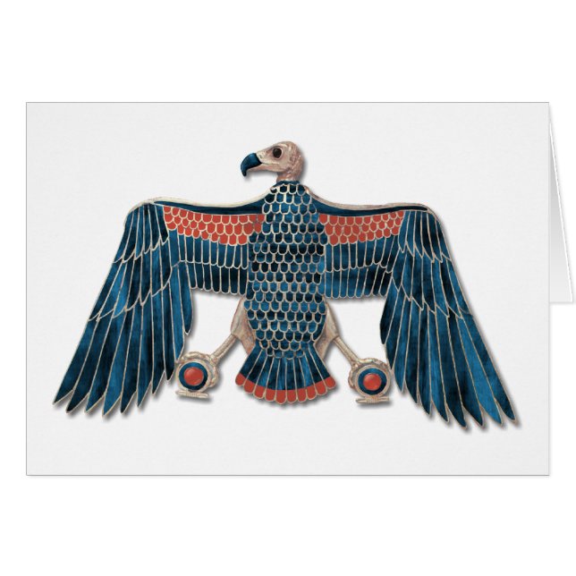La déesse égyptienne Nekhbet Pectoral (Devant horizontal)